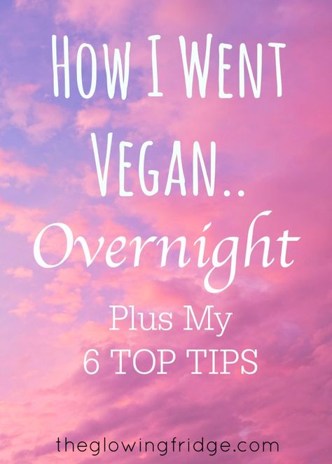 How I Went Vegan Overnight and My Vegan Story. How my decision completely transformed my life + my health for the better. My 6 tips on how to go vegan. How To Become Vegan, Vegetarian Life, Vegan Inspiration, Go Vegan, Vegan Living, Vegan Cooking, Vegan Options, Vegan Foods, Vegan Life