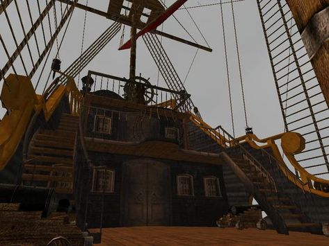 Ship Deck, On Stranger Tides, Pirate Queen, The Pirate King, Treasure Planet, Pirate Life, Scenic Design, Tall Ships, Pirate Ship