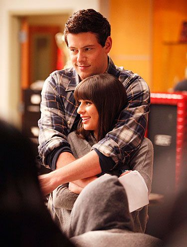 Rachel and Finn #Glee Glee Rachel And Finn, Finn And Rachel, Finn Glee, Rachel And Finn, Lea And Cory, The Theory Of Everything, Lea Michelle, Glee Quotes, Finn Hudson