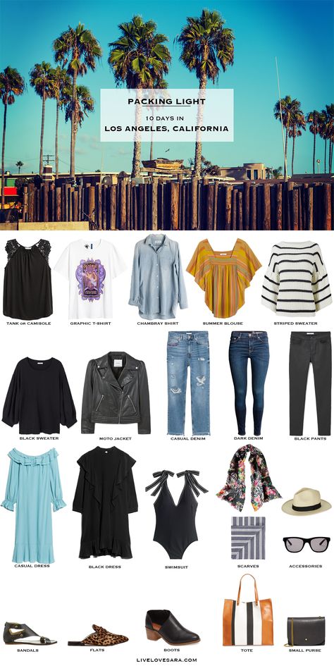 Trip To California Outfits, What To Pack For Los Angeles, Spring California Outfits, La Spring Outfits, What To Pack For California, California Spring Outfits, Los Angeles Outfits Spring, Los Angeles Outfits Summer, Travel Outfit Summer Road Trips