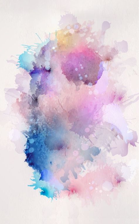 Image via We Heart It #abstract #background #iphone #pastel #splash #wallpaper #watercolour Wallpaper Iphone Pastel, Jungle Painting, Pastel Background Wallpapers, Watercolor Wallpaper, Watercolor Splash, Art Video, Pastel Background, Pastel Wallpaper, Colorful Heart