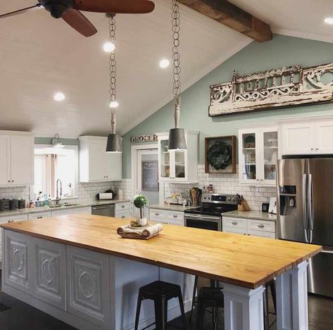 Before and After: A Closed-Off Kitchen Is Now an Open-Concept Dream 1950s Kitchen Remodel, Colonial Kitchen Remodel, Ranch Kitchen Remodel, Cheap Kitchen Remodel, Simple Kitchen Remodel, Galley Kitchen Remodel, Kitchen Remodel Cost, Farmhouse Kitchen Remodel, White Kitchen Remodeling