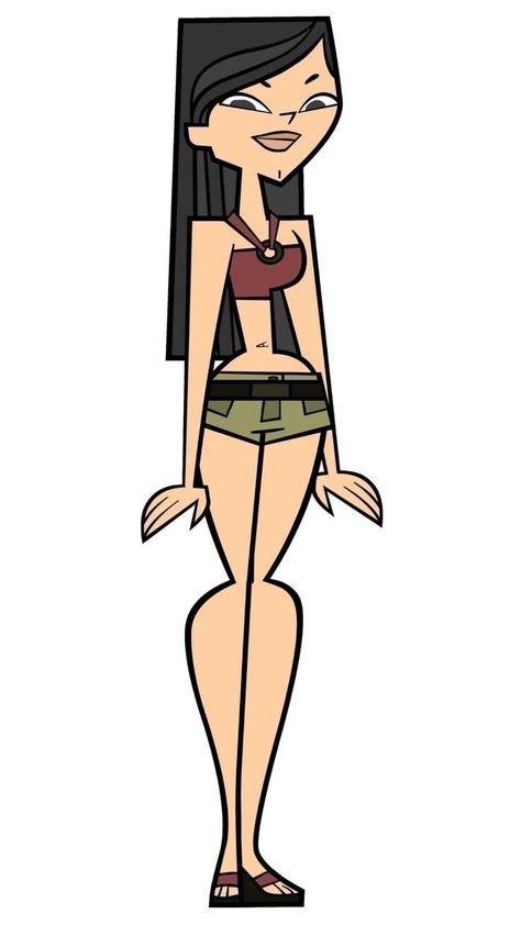 Heather Heather Total Drama, Female Base, Cute Twitter Headers, Arte Grunge, Character Template, Drama Total, Character Base, Total Drama Island, Reality Television