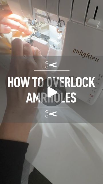 Lorenza Hallahan on Instagram: "How to overlock / serge armholes.
.
I’ve had a few requests for this one. So I hope it helps those who asked 🪡📍🧵
.
I made this reel a few years ago now! I can really see the poor quality of my old phone camera 🫠 but the content is still 💯👏🏻 
.
#serging #serger #sewingproblems #millennialsewing #sewingismysuperpower #sewingtherapy #overlocking #sewingtutorial #isewmyownclothes #instasew #memade #lovesewing #sewingwithlove #sewingclasses #ilovesewing #mumbreak #mum #self #womensfashion #australianmade #creative #imademyclothes #sewing #sewingtutorial #handmade #makersgonnamake #handmadewithlove #creativity #imadethis #lovehandmade" Overlocker Projects, Diy Hobbies, Craft Fashion, Who Asked, Old Phone, Sewing Class, Phone Camera, Fashion Diy, Sewing Lessons