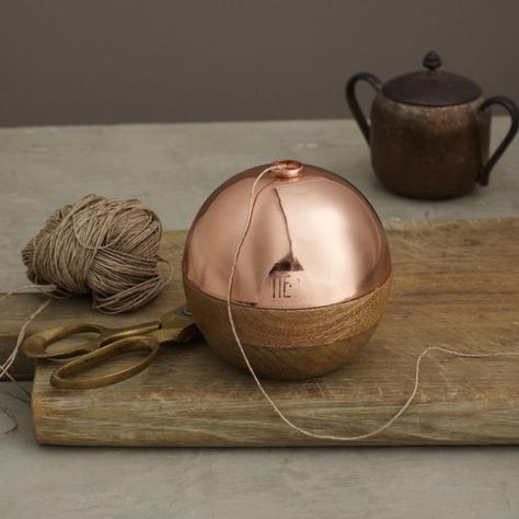 string holder Stovetop Espresso, Copper Wood, Copper Design, Espresso Makers, Copper Rose, Beautiful Coffee, Design Milk, West Elm, Christmas Inspiration