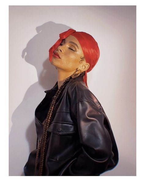 Women Wearing Durags, Durag Photoshoot Ideas, Durag Photoshoot, Durags Women Outfits, Durags Women, Girl Wearing Cap, Buzzed Hair Women, Tomboy Chic, Black Goddess