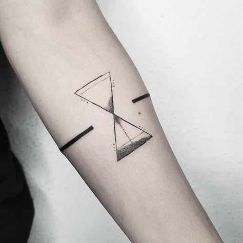 Interconnectedness Tattoo, Abstract Hourglass Tattoo, Minimalist Hourglass Tattoo, Geometric Hourglass Tattoo, Hourglass Tattoo Simple, Hourglass Tattoo Minimalist, Hourglass Tattoo Men, Farmer Tattoo, Women's Back Tattoos