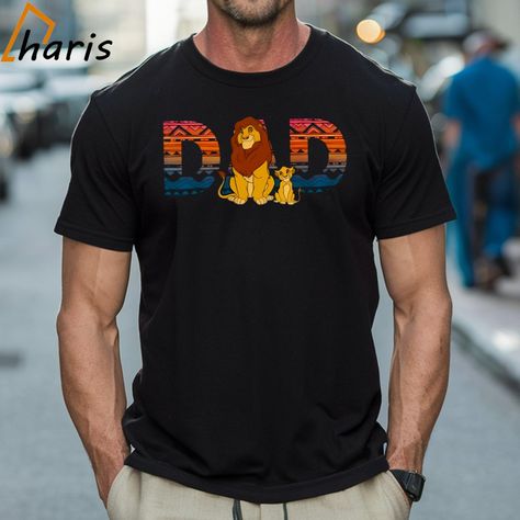 The Lion King Mufasa Dad And Simba Disney Dad Shirt Check more at https://teecharis.com/product/the-lion-king-mufasa-dad-and-simba-disney-dad-shirt/ Disney Dad Shirt, Lion King Mufasa, Disney Shirt, The Lion King, The Lion, Lion King, Dad To Be Shirts, Lion, Disney