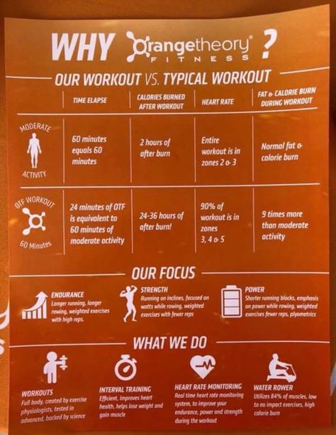 Why Orange Theory?!?! It’s awesome! Orangetheory Aesthetic, Orange Theory Floor Exercises, Accumulator Workout, Orange Theory Aesthetic, Orange Theory Workout At Home, Orange Theory Fitness Workout, Otf Workouts, Orangetheory Workout, A Diet Plan