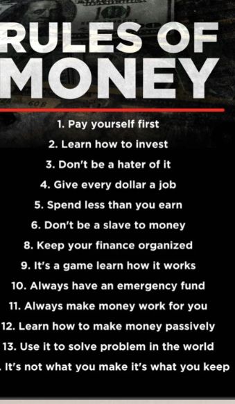 Money Management Activities, Money Money Money, Money Poster, Pay Yourself First, Bible Words Images, Finance Organization, Financial Life Hacks, Money Affirmations, Emergency Fund