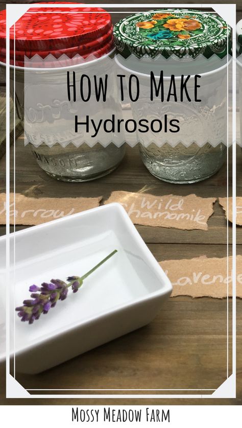 Hydrosol Series Part 2 | How to Make a Hydrosol at Home — Mossy Meadow Farm Homemade Salve, Copper Still, Essential Oil Beauty, Kitchen Witchery, Beauty Tips For Glowing Skin, Herbal Recipes, Natural Wellness, Natural Medicine, Herbal Medicine