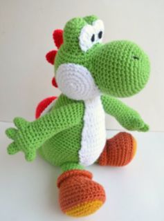 Geeky Crochet Patterns, Yoshi Amigurumi, Yoshi Plush, Confection Au Crochet, Crochet Geek, Free Amigurumi Patterns, Haken Baby, Crochet Toys Patterns, Amigurumi Free Pattern