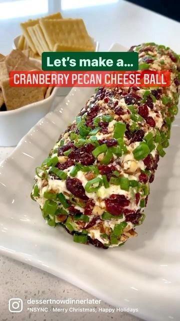 Holiday Apps, Cranberry Dip, Mushroom Sauce Recipe, Awesome Appetizers, Cheese Log, Mom Recipes, Cranberry Cheese, Rug Patterns, Cheese Ball Recipes