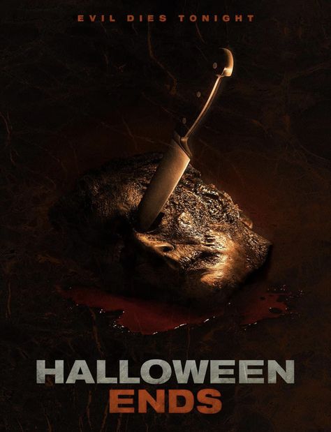 Halloween Ends (2022) Halloween Ends Movie Poster, Halloween Ends Movie, Michael Myers Halloween Ends, Halloween Kills Poster, Halloween Ends Poster, Halloween Ends Michael Myers, Universal Halloween Horror Nights, Halloween Ends, Michael Myers Art