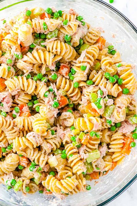 Cold Tuna Pasta Salad, Tuna Pasta Salad Recipes, Tuna Pasta Salad, Tuna Recipe, Sea Food Salad Recipes, Pastas Recipes, Tuna Salad Pasta, Noodle Salad Recipes, Tuna Pasta