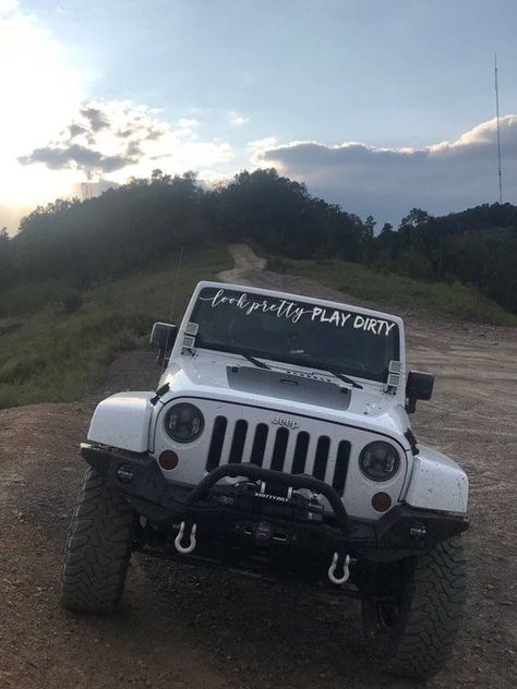 Windshield Banner, Jeep Quotes, Jeep Baby, Jeep Stickers, White Jeep, Jeep Decals, Custom Jeep Wrangler, Jeep Wave, Jeep Wrangler Accessories