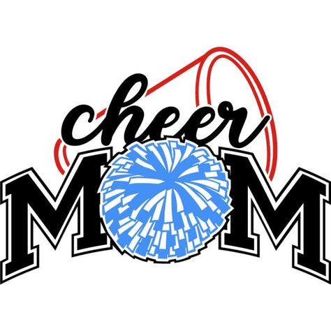 Cheer Mom Megaphone Cheerleading Megaphones, Design Silhouette, Cheer Mom, My Website, Cheerleading, Digital Files, T Shirt, Quick Saves, Design