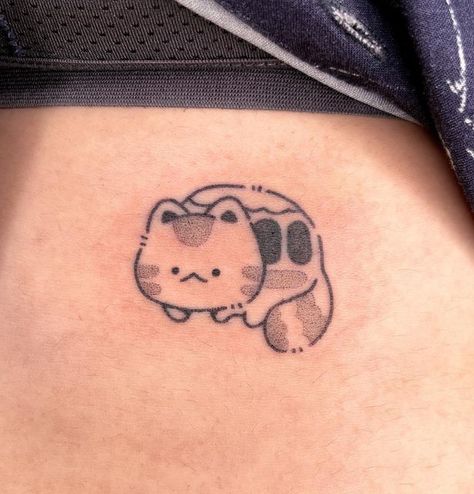 Cat Bus Tattoo, Ghibli Flash Tattoo, Tamagotchi Tattoo, Bus Tattoo, Cat Bus, Funky Tattoos, Cute Tats, Cute Little Tattoos, Delicate Tattoo