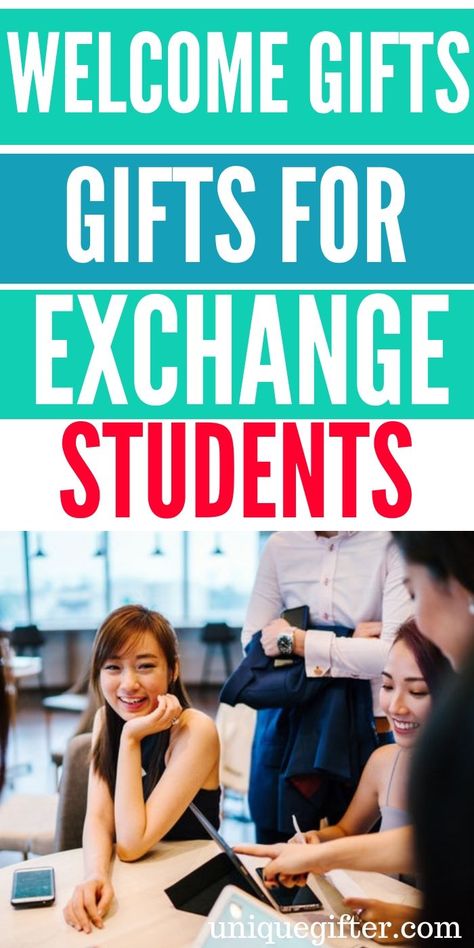 Welcome Gifts For Exchange Students | Thoughtful Gifts For Exchange Students | Gifts For Exchange Students | Presents For Exchange Students | Ideas For Exchange Students | Unique Gift Ideas For Exchange Ideas | #gifts #giftguide #presents #exchangestudent #unique Foreign Exchange Student Welcome Sign, Exchange Student Welcome Sign, Gifts For Exchange Students, Exchange Student Aesthetic, Student Welcome Gifts, Hosting An Exchange Student, Student Exchange Program, Students Gifts, Foreign Exchange Student