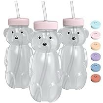 Honey Bear Bottle, Bear Bottle, Bear Cup, Honey Diy, Baby Cups, Straw Cup, Honey Bear, We Bear, Cup With Lid