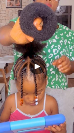 197K views · 1.2K reactions | Cute rubber band hairstyle 😍 #fyp #hairtutorial #naturalhair #reelsvideoシ #fypシviralシ2024 #highlightsシ゚ #fypviralシ #highlightsシ゚ #kidshairstyle #foryoupageシforyou #reels #viralvideo2024 #viralvideoシ #hairvideos | Eat with Ify + Lifestyle | Eat with Ify + Lifestyle · Original audio Rubberband Hairstyles Kids, Kids' Hairstyles, Rubber Band Hairstyles, Girls Braids, Girls Hairstyles Braids, Rubber Bands, Hair Videos, Hair Tutorial, Braided Hairstyles