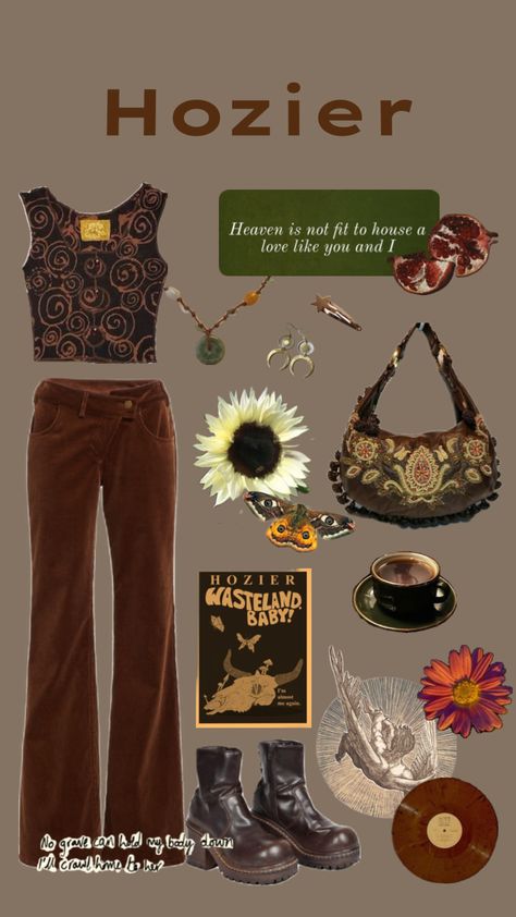 Hozier Concert Outfit, Scorpio Fashion, Hozier Concert, Fairycore Outfit, Unreal Unearth, Earthy Outfits, Concert Fits, Hozier, Gothic Outfits