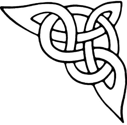 Celtic Corners, Celtic Knot Drawing, Celtic Coloring, Clay Vases, Celtic Tattoo, Tooling Patterns, Celtic Knot Designs, Celtic Patterns, Celtic Tattoos