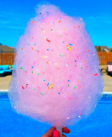 Candy Floss Aesthetic, Cotton Candy Stand, Cotton Candy Business, Cotton Candy Recipe, Pastel Desserts, Scream Nails, Candy Business, Candy Stand, Paper Crafts Magazine