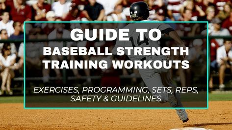 Off Season Baseball Workout, Baseball Workouts Strength Exercise, Workouts For Baseball Players, Strength And Conditioning Workouts Kids, Baseball Conditioning Workout, Baseball Workouts Strength, Baseball Workouts For Kids, Kid Workouts, Baseball Strength Training