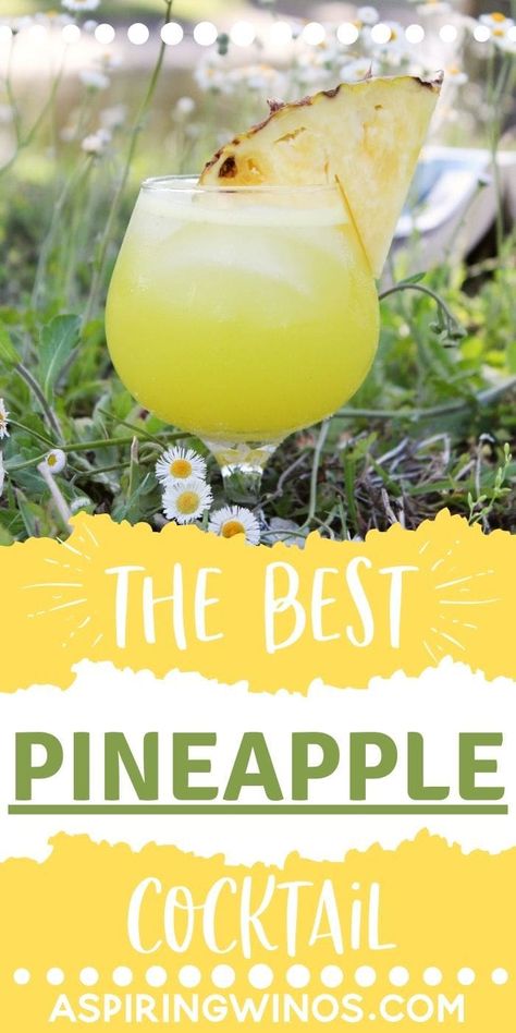 Tropical Pineapple Spritzer | Rum and Vodka Cocktail | Pineapple Cocktail | Tropical Pineapple Spritzer Recipe | Tropical Spritzer #TropicalPineappleSpritzer #TropicalSpritzer #RumVodkaCocktails #PineappleCocktail #TropicalPineappleSpritzerRecipe Pineapple Vodka Cocktails, Pineapple Spritzer, Spritzer Drink, Summer Spritz, Pineapple Vodka, Spritzer Recipes, Blog Success, Wine Spritzer, Creative Cocktails