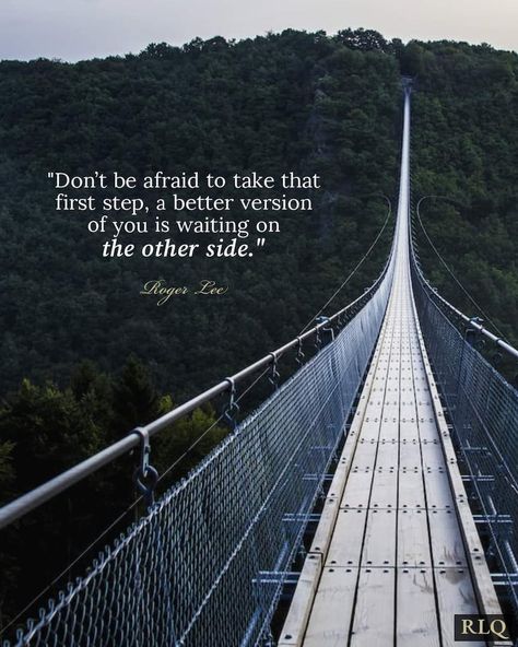 Tuesday Thought of the Day...take that first step to get to the other side!!! WE GOT THIS!! Embrace the Journey!! Happy Tuesday!!:-) #bestandbeautifulyou #linkinbio #takethefirststep #nofear #entrepreneur #embracethejourney #keepthefaith First Step Quotes, Step Quotes, Inspirational Quotes About Success, Embrace The Journey, Keep The Faith, Knee Injury, Thought Of The Day, Reminder Quotes, Happy Tuesday