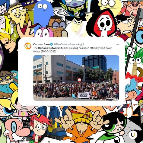 Cartoon Network Studios is officially shut down (2000-2023) 😲 But fret not - the studio is not halting operations; they're only moving locations this fall. What's your favorite Cartoon Network show growing up? Cartoon Network Concept Art, Park Show Cartoon Network, Cartoon Network Nostalgia, Cartoon Network Bumpers, Cat And Dog Cartoon Network, Cartoon Network Studios, Cn Cartoon Network, Cartoon Network Shows, Hanna Barbera