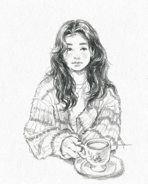 Grey Scale, Etch A Sketch, 흑백 그림, 인물 드로잉, Pretty Drawings, Arte Sketchbook, You Have No Idea, Art Inspiration Painting, Book Art Drawings