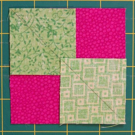 Flying Geese Four at a Time — Elephants Can't Sew Flying Geese Quilt Ideas, Flying Geese Quilt Block, Half Square Triangles Tutorial, Flying Geese Quilt, Flying Dutchman, Half Square Triangle, Different Shades Of Green, Flying Geese, Four Square