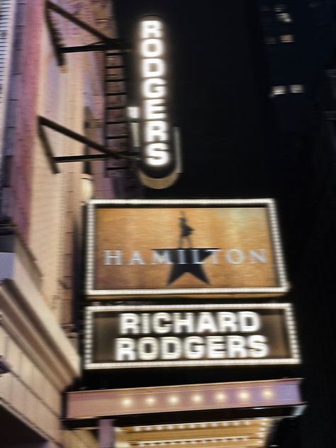 Hamilton The Musical Aesthetic, Hamilton Broadway Aesthetic, Broadway Aesthetic Wallpaper, Nyc Wallpaper Iphone, Aesthetic Hamilton, Broadway Aesthetic, Broadway Hamilton, Broadway Sign, Hamilton Aesthetic