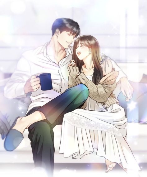 Daytime Star, Webtoon Icon, Children's Comics, Manga Couple, Romantic Anime Couples, Cartoons Love, Cute Love Stories, Anime Family, Anime Love Couple