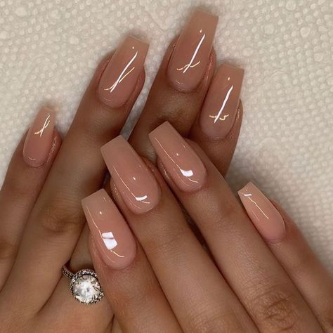 Manicured Nails, Nude Nail Designs, Girly Acrylic Nails, Work Nails, Coffin Shape Nails, Acrylic Nails Coffin Pink, Nagel Inspo, Short Acrylic Nails Designs, Luxury Nails