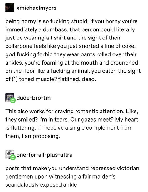 Hornyposting Ideas For Him, Hornyposting Ideas Tweets, Funny Tumblr Posts, Faith In Humanity, Text Posts, Hopeless Romantic, Tumblr Funny, Art Plastique, Tumblr Posts