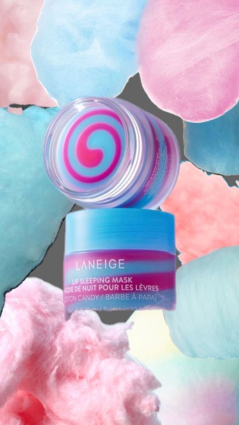 New laneige cotton candy Sephora Skin Care, Christmas Wishlist, My New Room, Lip Care, Glow Up?, Cotton Candy, Sephora, Lips, Skin Care