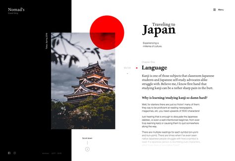 Traveling to japan blog layout 2x Japan Website Design, Japan Web Design, Japanese Layout, Traveling To Japan, Travel To Japan, Modern Web Design, Blog Layout, Education Inspiration, Japan Culture