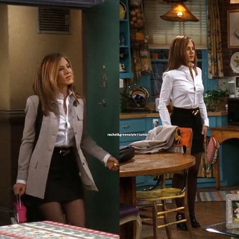 Everything Rachel Green Wore That We Would Wear Now | The Everygirl Estilo Rachel Green, Rachel Green Friends, Rachel Green Style, Rachel Green Outfits, E Girl Outfits, Green Outfits, 90s Inspired Outfits, Tv Show Outfits, Paris Mode