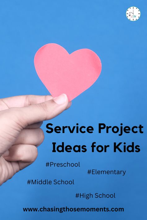 School Service Projects, Community Project Ideas, Service Project Ideas, Family Service Projects, Service Learning Projects, Service Projects For Kids, Community Service Ideas, Kindness Projects, Mission Projects