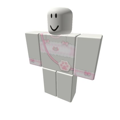 Kitty Sweater, Frilly Collar, Emo Shirts, Barbie Fashion Sketches, Soft Pink Theme, Roblox Shirt, Create An Avatar, Cat Bag, Cool Avatars