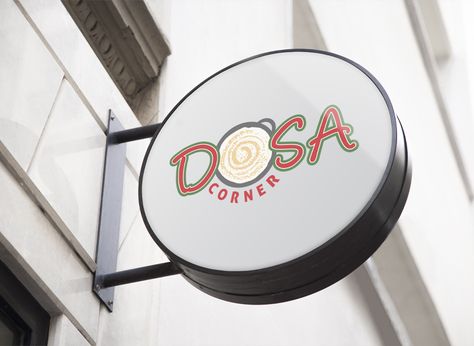 A while ago, we designed this 😋mouth-watering logo😋 for Dosa Corner. 🍛Dosa Corner🍛 (🖥website: https://bit.ly/3fB2gM7) is an authentic South Indian restaurant in Columbus, Ohio which is renowned for its delicious South Indian vegetarian cuisine. Are you on the prowl for an amazing logo for your business or project? 💃 We can help! 💃 Visit our website (🖥 👉 https://bit.ly/3i58Zzv👈) today! 💐A good logo makes a 🌏 of difference 💐. Dosa Shop Design, Dosa Logo Design Ideas, Indian Restaurant Logo Design Ideas, South Indian Restaurant Logo, South Indian Restaurant Interior Design, Advertising Design Layout, South Indian Design, Chicken Restaurant Logos, Indian Cafe