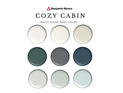 Benjamin Moore Cozy Cabin, Home Color Palette, Kitchen Color Palette, Cozy Cabin Home, Cozy Cabin Kitchen, Kitchen Color Palette, Color Palette Kitchen, Palette Kitchen, Kitchen Color Palettes, Home Color Palette, Paint Wall Art, Diy Home Interior