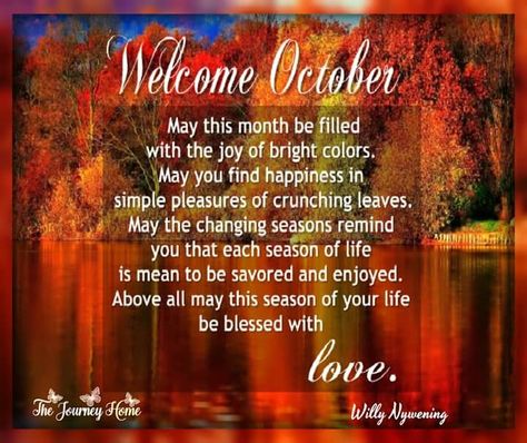 New Month Greetings, New Month Wishes, Welcome October, New Month Quotes, October Quotes, Good Relationships, Seasons Months, Monthly Quotes, Happy Wednesday Quotes