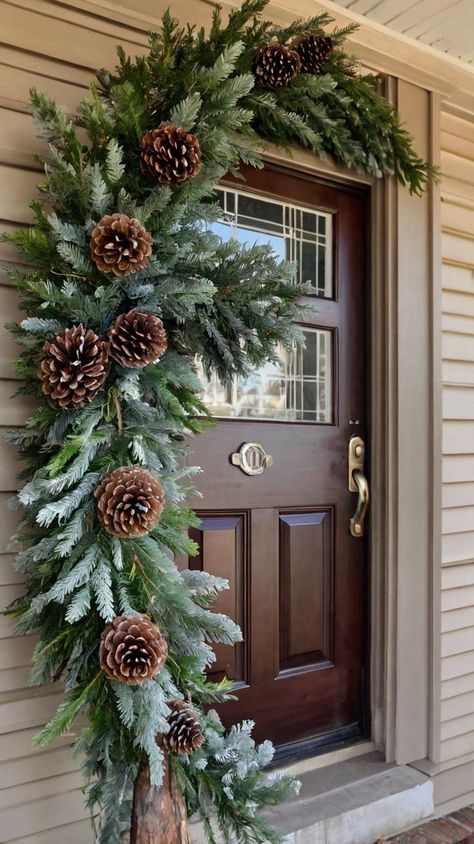 Christmas garland for stairs