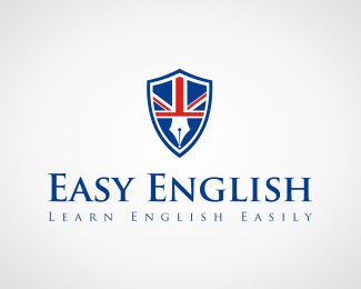 English Logo Design, Ideal Logo, English Center, English Logo, Easy English, Identity Inspiration, Logo Brand Identity, 1 Logo, Learning Centers