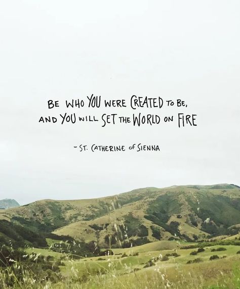 St Catherine Of Sienna, Set The World On Fire, Fire Quotes, College Quotes, Goals Life, World On Fire, Simple Quotes, St Catherine, To Infinity And Beyond