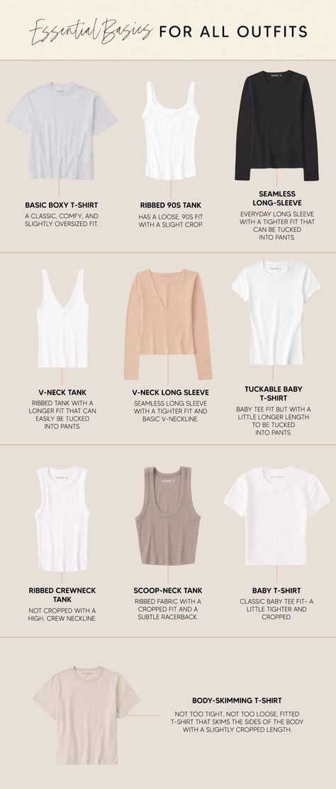 Essentials Outfit For Women, Basic Clothes Essentials, Basic Outfits Minimalist, Spring Activewear, Essentials Outfit, Basic Wardrobe Essentials, Dressing Sense, Spring Outfit Ideas, Layering Outfits